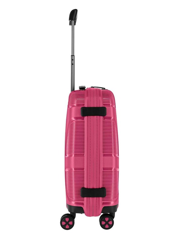 IMPACKT Cestovný kufor IMPACKT IP1 S Flora pink