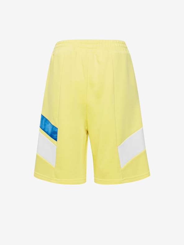 The Jogg Concept Žlté dámske krátke nohavice The Jogg Concept