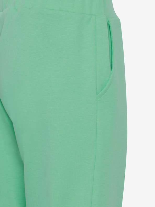 The Jogg Concept Svetlozelené dámske tepláky The Jogg Concept