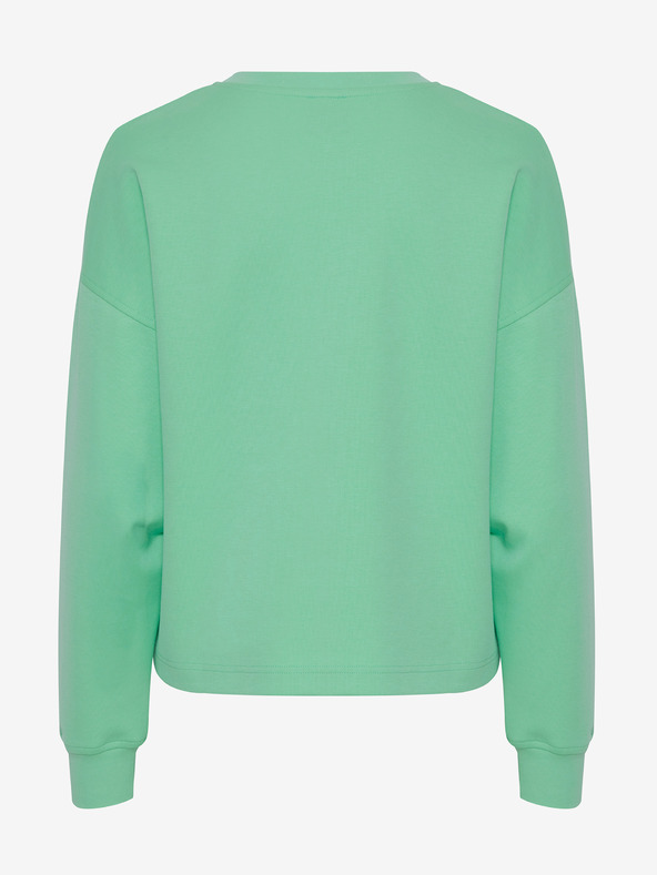 The Jogg Concept Svetlozelená dámska mikina The Jogg Concept