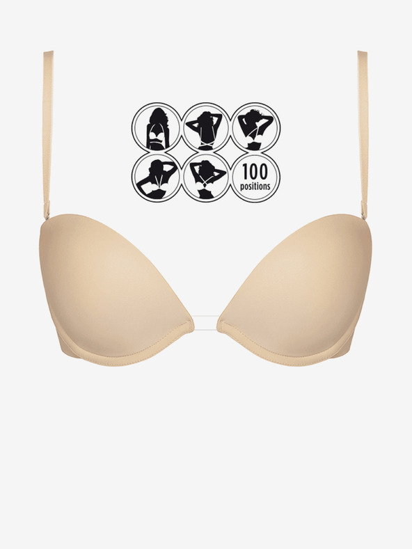 Wonderbra Telová dámska viacúčelová push-up podprsenka Wonderbra MULTIWAY BRA