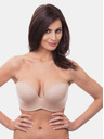 Wonderbra Telová dámska podprsenka bez ramienok Wonderbra ULTIMATE STRAPLESS BRA