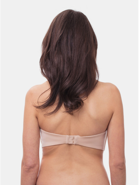 Wonderbra Telová dámska podprsenka bez ramienok Wonderbra ULTIMATE STRAPLESS BRA