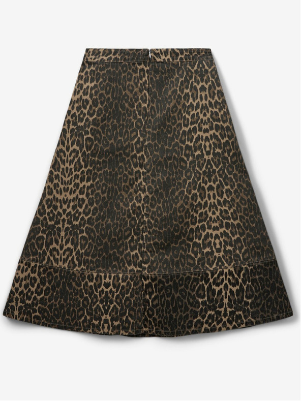 Sofie Schnoor Hnedá dámska vzorovaná sukňa Sofie Schnoor