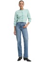 Guess Jeans Dámsky zelený kardigán z vlnenej zmesi s logom 4G Guess jeans