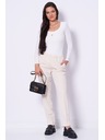 Guess Jeans Dámske biele body tričko 1314 Guess jeans