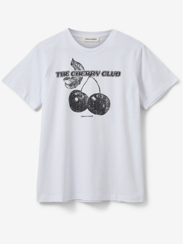 Sofie Schnoor Biele dámske tričko Sofie Schnoor