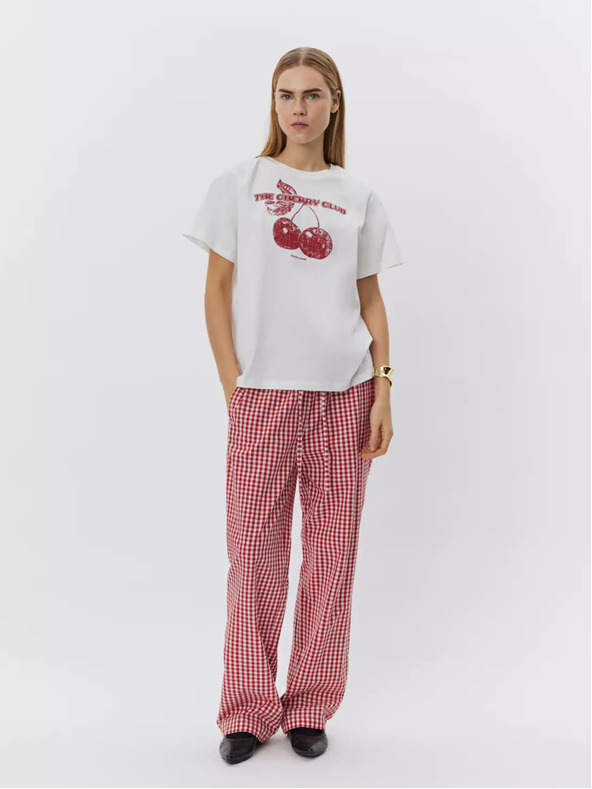 Sofie Schnoor Biele dámske tričko Sofie Schnoor