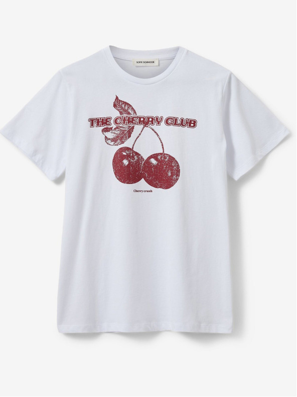 Sofie Schnoor Biele dámske tričko Sofie Schnoor