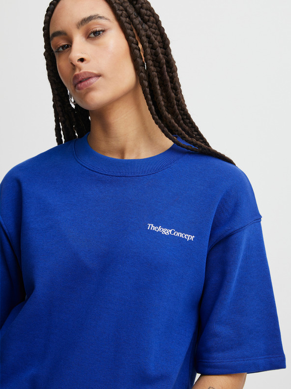 The Jogg Concept Modré dámske tričko The Jogg Concept