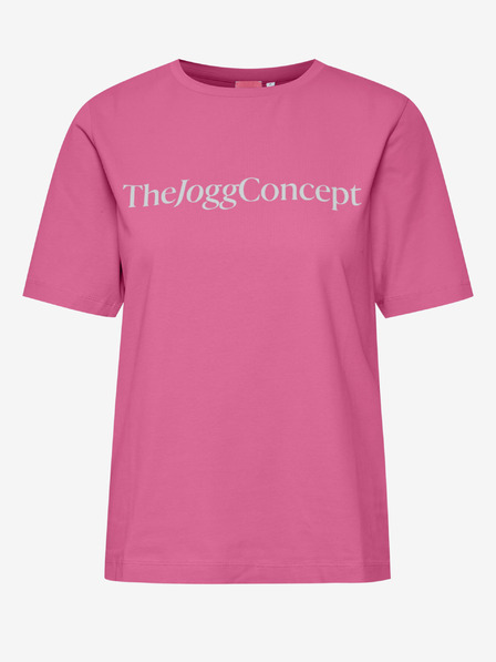The Jogg Concept Ružové dámske tričko The Jogg Concept
