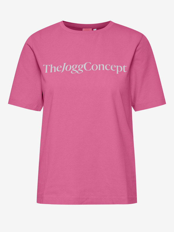 The Jogg Concept Ružové dámske tričko The Jogg Concept