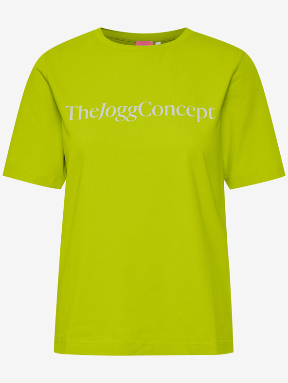 The Jogg Concept Svetlozelené dámske tričko The Jogg Concept