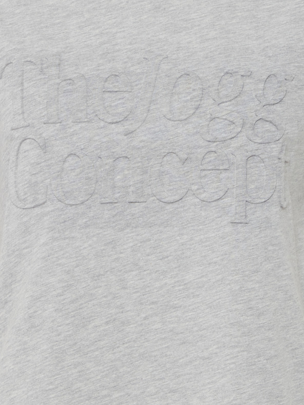 The Jogg Concept Sivé dámske tričko The Jogg Concept