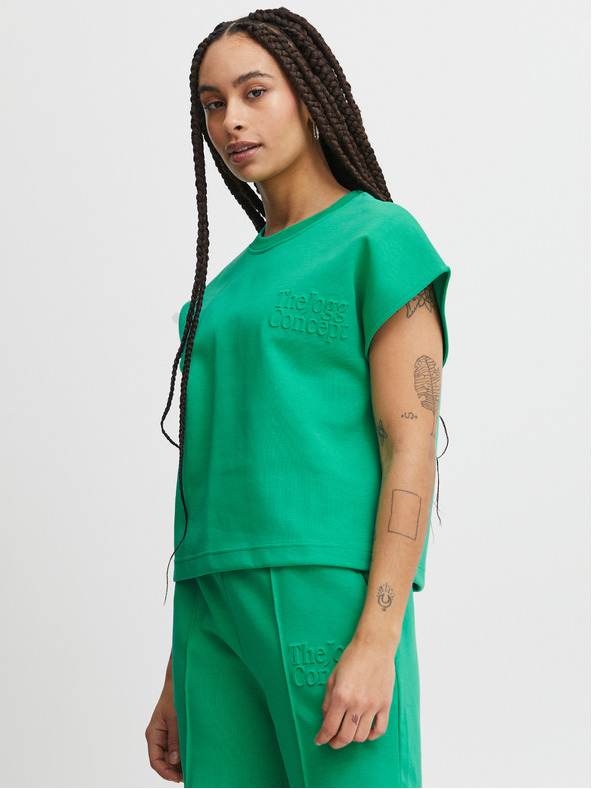 The Jogg Concept Zelené dámske tričko The Jogg Concept