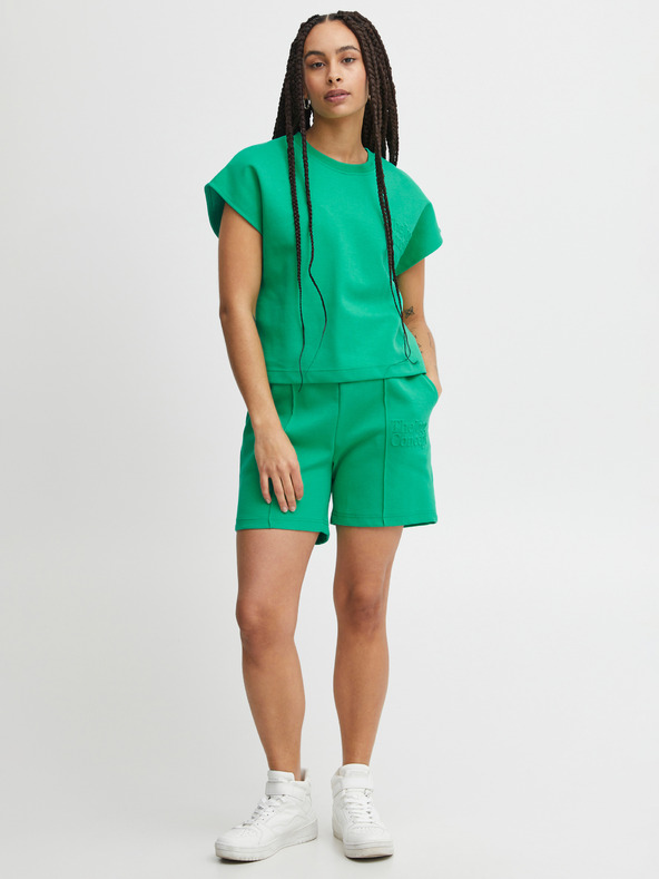 The Jogg Concept Zelené dámske tričko The Jogg Concept