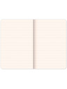 NOTIQUE NOTIQUE Notes Hardy modrý, linkovaný, 13 x 21 cm