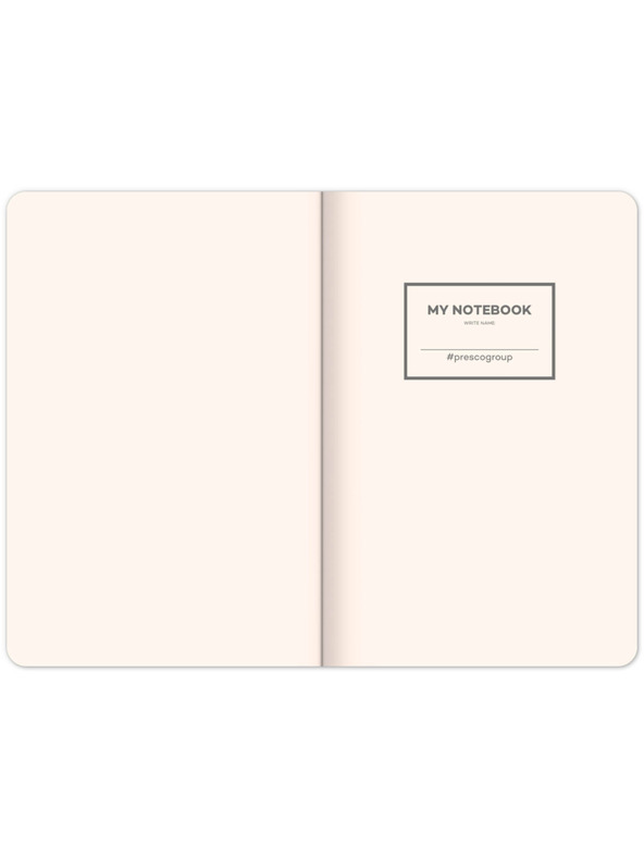 NOTIQUE NOTIQUE Notes Hardy modrý, linkovaný, 13 x 21 cm