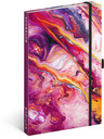 NOTIQUE NOTIQUE Poznámky Mramor, linajkované, 13 x 21 cm BAAGL