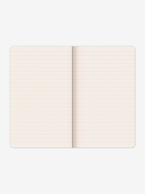 NOTIQUE NOTIQUE Notes Ice Surfers, s podšívkou, 13 x 21 cm