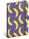 NOTIQUE NOTIQUE Notes Banány, linajkované, 13 x 21 cm BAAGL