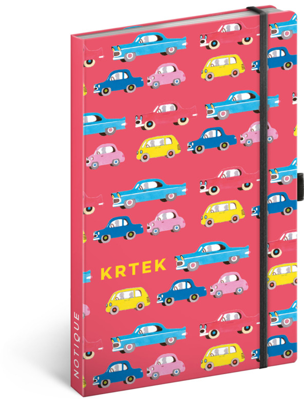 NOTIQUE NOTIQUE Poznámky Krtkovia, linajkované, 13 x 21 cm BAAGL