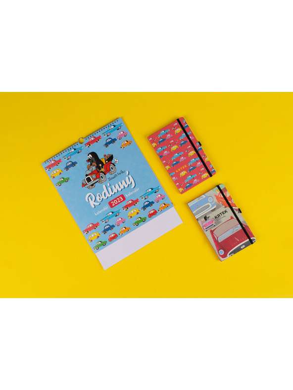 NOTIQUE NOTIQUE Poznámky Krtkovia, linajkované, 13 x 21 cm BAAGL