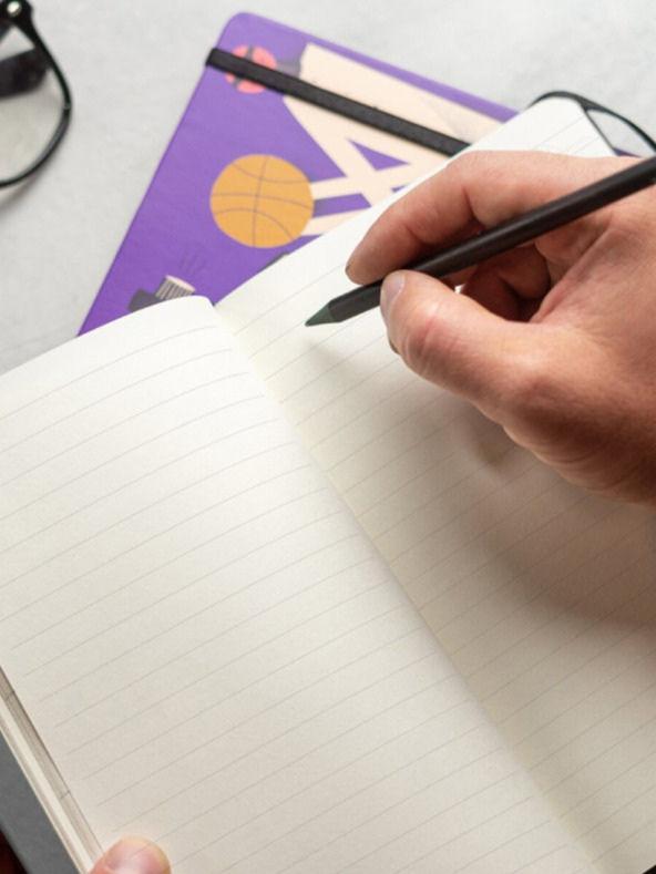 NOTIQUE NOTIQUE Notes Malý princ - kráľ, podšívka, 11 x 16 cm