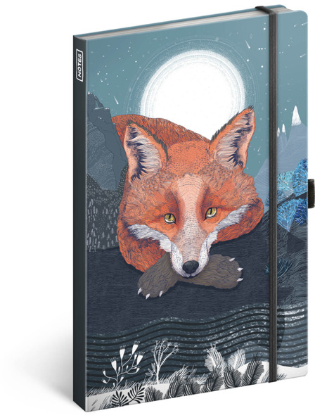 NOTIQUE NOTIQUE Poznámky Animalium - Lucie Jenčíková, linajkované, 13 x 21 cm BAAGL