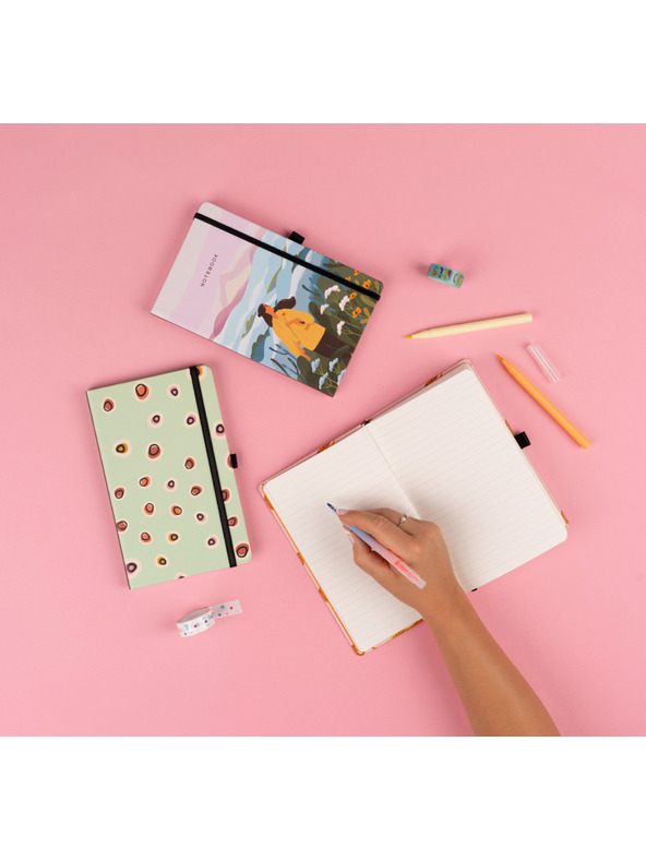 NOTIQUE NOTIQUE Poznámky Leopardi, linajkované, 13 x 21 cm BAAGL