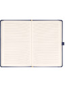 NOTIQUE NOTIQUE Notes Balacron, tmavomodrý, s podšívkou, 15 x 21 cm