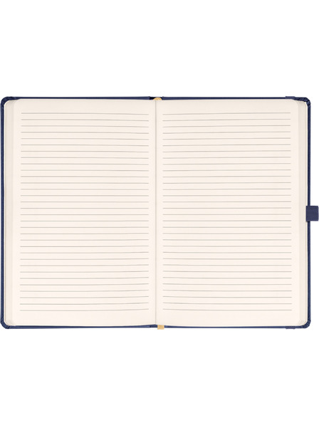 NOTIQUE NOTIQUE Notes Balacron, tmavomodrý, s podšívkou, 15 x 21 cm