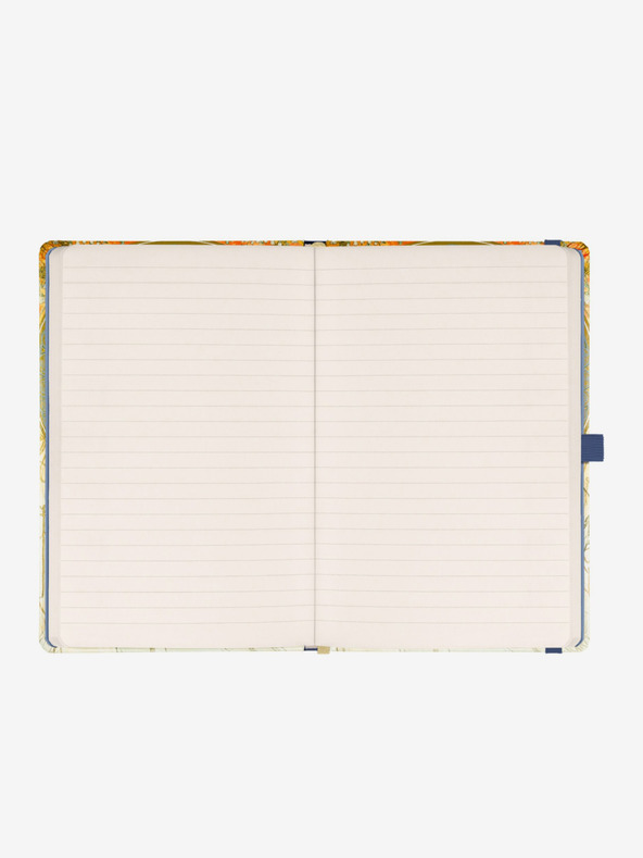 NOTIQUE NOTIQUE Poznámky Alfons Mucha - Hudba, linajkované, 13 x 21 cm