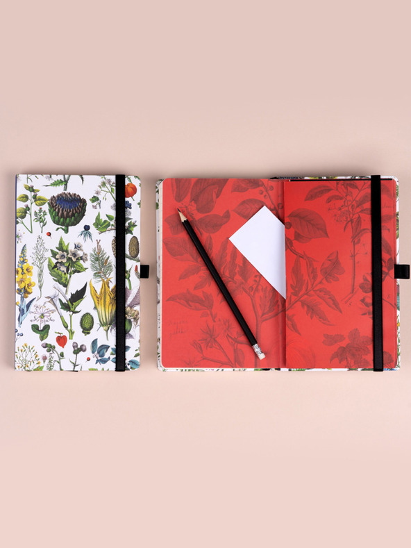 NOTIQUE NOTIQUE Zápisky Herbár Kateřiny Winterovej, bodkované, 13 x 21 cm