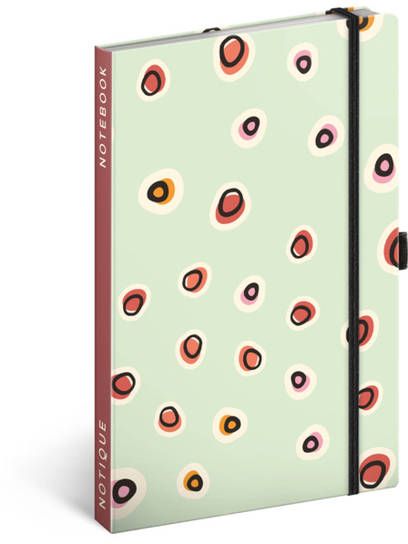 NOTIQUE NOTIQUE Poznámky Bodky, linajkované, 13 x 21 cm BAAGL