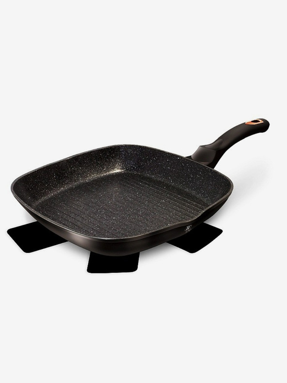 Berlingerhaus Grilovacia panvica s mramorovým povrchom BERLINGERHAUS Black Rose Collection (28 cm)