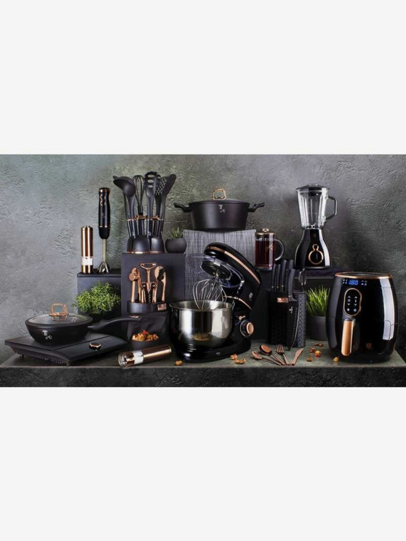 Berlingerhaus Panvica Wok s mramorovým povrchom BERLINGERHAUS Black Rose Collection (28 cm)