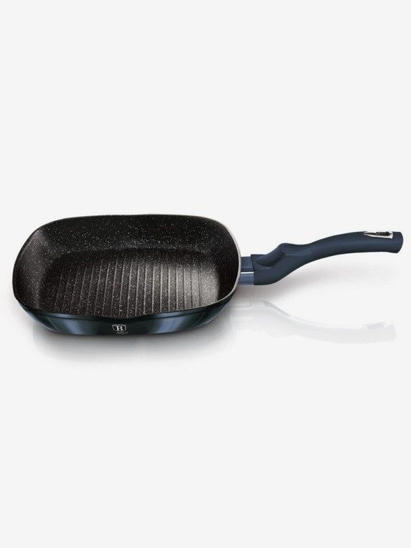 Berlingerhaus Grilovacia panvica s mramorovým povrchom 28 cm BERLINGERHAUS Metallic Line Aquamarine Edition