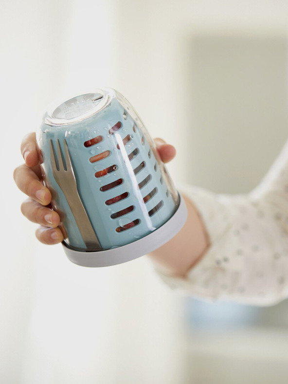 Mepal Ružový box na desiatu so sitkom Mepal Ellipse 600 ml