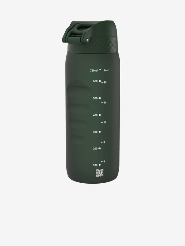 ION8 Tmavozelená fľaša Ion8 Leak Proof (750 ml)