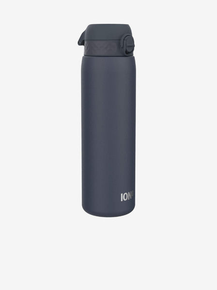 ION8 Sivo-modrá nerezová fľaša Ion8 Leak Proof (1200 ml)