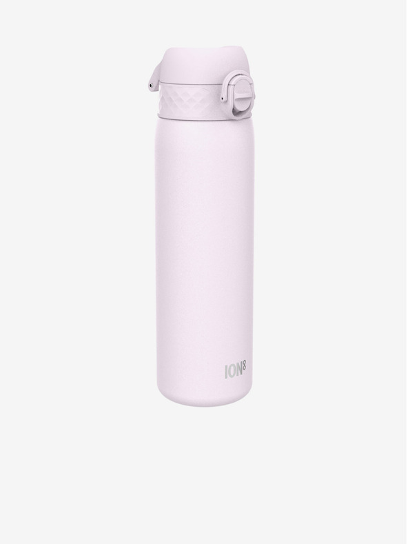 ION8 Svetlo fialová nerezová fľaša Ion8 Leak Proof (600 ml)