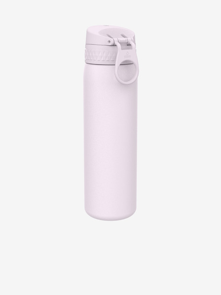 ION8 Svetlo fialová nerezová fľaša Ion8 Leak Proof (600 ml)