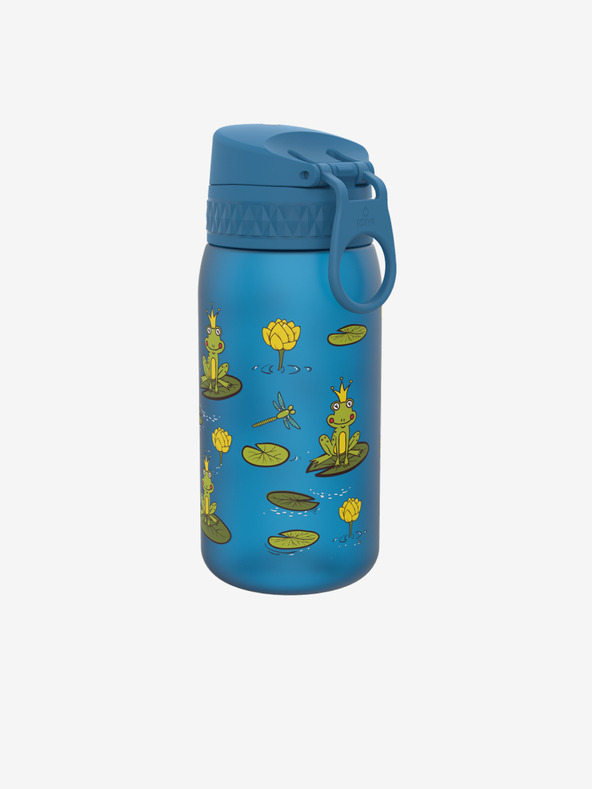 ION8 Žlto-modrá fľaša pre deti Ion8 One Touch Kids Frog Pond (400 ml)