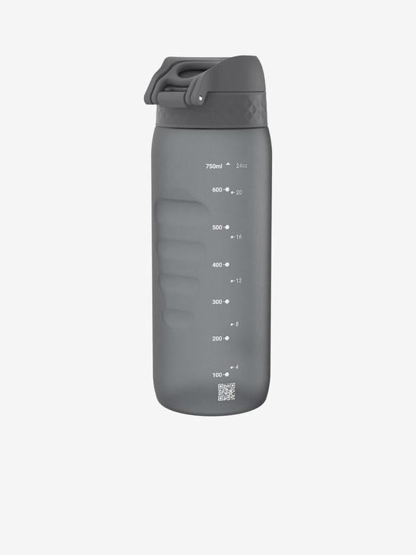 ION8 Sivá fľaša Ion8 Leak Proof 750 ml