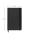 NOTIQUE NOTIQUE Notes Isometric, bez podšívky, 13 x 21 cm BAAGL