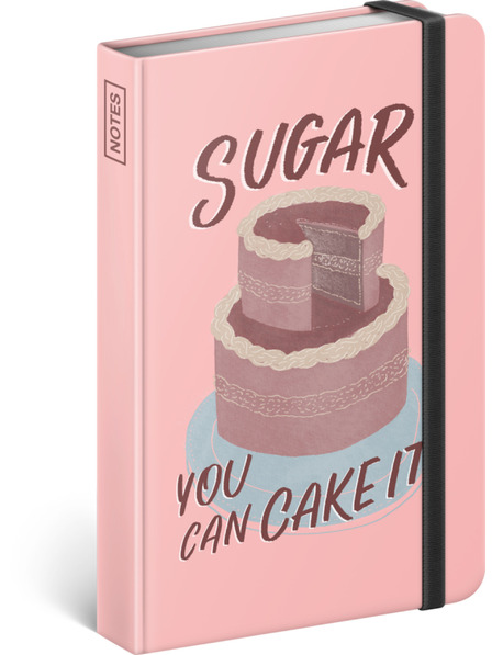 NOTIQUE NOTIQUE Notes Sugar - Studio Tabletters, linkované, 11 x 16 cm BAAGL