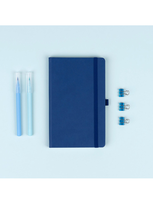 NOTIQUE NOTIQUE Notes Tmavomodrá, linkovaná, 13 x 21 cm