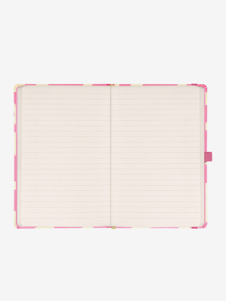 NOTIQUE NOTIQUE Notes Ružová, linajkovaná, 13 x 21 cm