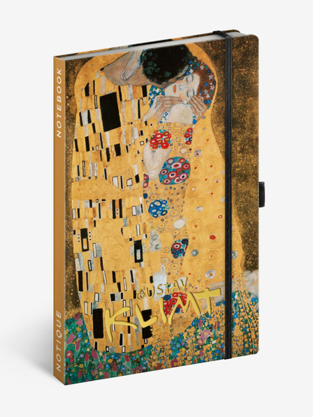 NOTIQUE NOTIQUE Poznámky Gustav Klimt, linajkované, 13 x 21 cm